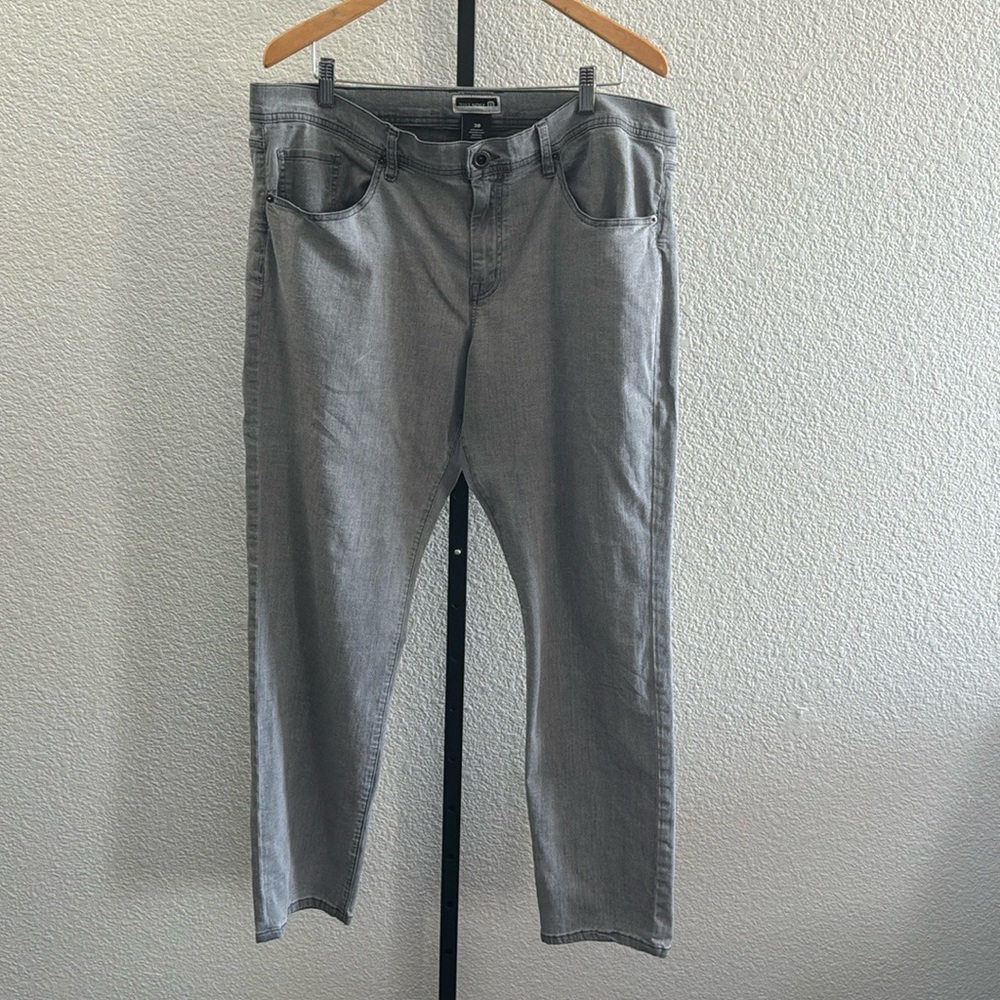 Travis Mathew Straight Jeans in Light Gray